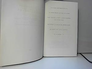 Image du vendeur pour Oeuvres compltes de Shakespeare d. Formes et reflets (tome 2/7) mis en vente par JLG_livres anciens et modernes