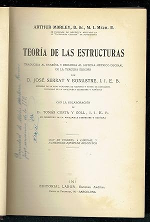 Teoría de las estructuras.