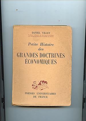 Imagen del vendedor de PETITE HISTOIRE DES GRANDES DOCTRINES CONOMIQUES a la venta por Librairie CLERC