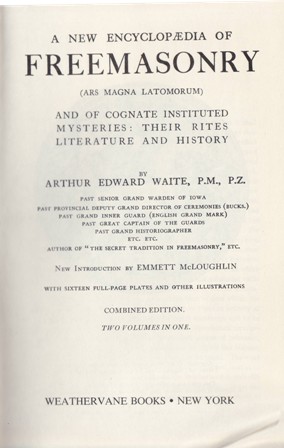 Seller image for A New Encyclopaedia of Freemasonry (Ars Magna Latomorum). And of Cognate Instituted Mysteries: Their Rites, Literature, and History. New introduction by Emmett McLoughlin. With sixteen full-page plates and other illustrations. Combined edition. Two volumes in one. for sale by Librera y Editorial Renacimiento, S.A.