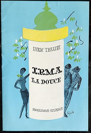 Seller image for Irma La Douce - Theatre Programme for sale by Shore Books