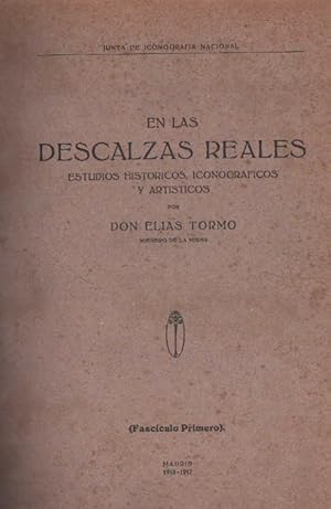 EN LAS DESCALZAS REALES. ESTUDIOS HISTORICOS, ICONOGRÁFICOS Y ARTÍSTICOS