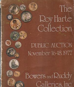 THE ROY HARTE COLLECTION. PUBLIC AUCTION NOVEMBER 16-18, 1977