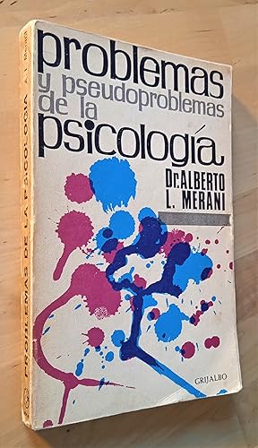 Imagen del vendedor de Problemas y pseudoproblemas de la psicologa a la venta por Llibres Bombeta