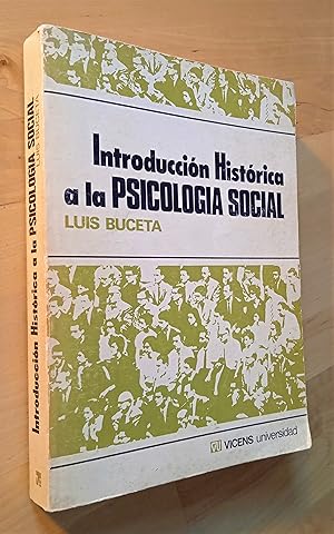 Image du vendeur pour Introduccin histrica a la psicologa social mis en vente par Llibres Bombeta