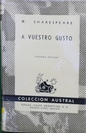 Imagen del vendedor de A vuestro gusto a la venta por Librería Alonso Quijano