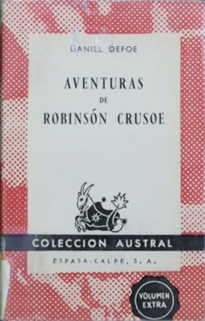 Imagen del vendedor de Aventuras de Robinsón Crusoe a la venta por Librería Alonso Quijano
