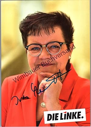 Bild des Verkufers fr Original Autogramm Ines Schmidt /// Autograph signiert signed signee zum Verkauf von Antiquariat im Kaiserviertel | Wimbauer Buchversand