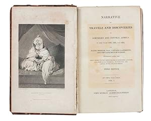 Immagine del venditore per Narrative of travels and discoveries in northern and central Africa, in the years 1822, 1823, and 1824 extending across the great desert to the tenth degree of northern latitude, and from Kouka in Bornou, to Sackatoo, the capital of the Felatah empire. venduto da Bernard Quaritch Ltd ABA ILAB