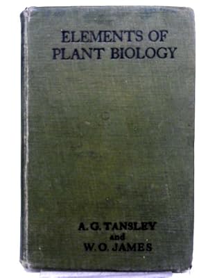 Bild des Verkufers fr Elements of Plant Biology zum Verkauf von World of Rare Books