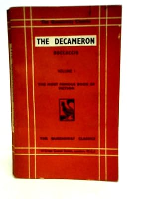 Seller image for The Decameron Volume I for sale by World of Rare Books