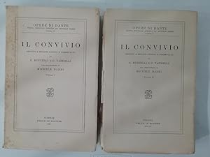 Il Convivio, ridotto a miglior lezione e commentato da G. Busnelli e G. Vandelli, con introduzion...