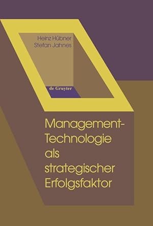 Seller image for Management-Technologie als strategischer Erfolgsfaktor for sale by moluna