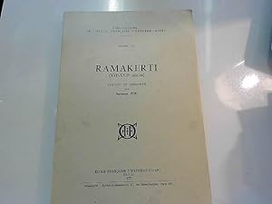 Image du vendeur pour Ramakerti : XVIe-XVIIe sicles (Publ. de l'cole franaise d'Extrme-Orient) mis en vente par JLG_livres anciens et modernes