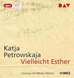 Bild des Verkufers fr Vielleicht Esther : Ungekrzte Lesung mit Meike Rtzer (1 mp3-CD) zum Verkauf von AHA-BUCH GmbH