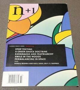 Seller image for n+1 Magazine: Issue 33, Winter 2019 for sale by Armadillo Books