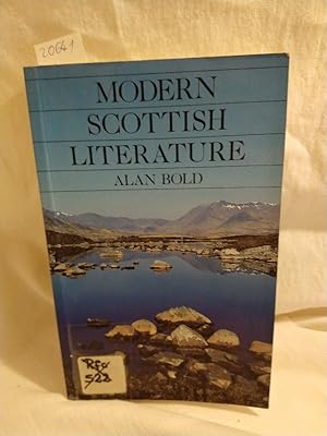 Bild des Verkufers fr Modern Scottish Literature. zum Verkauf von Versandantiquariat Waffel-Schrder