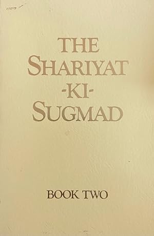 Seller image for Shariyat-Ki-Sugmad, Book II for sale by Livres Norrois