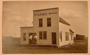 Flasher North Dakota Real Photo Postcards (5) Circa 1910