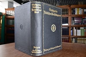 Stuttgarter Biblisches Nachschlagewerk. Anhang zur Stuttgarter Jubiläumsbibel mit erklärenden Anm...