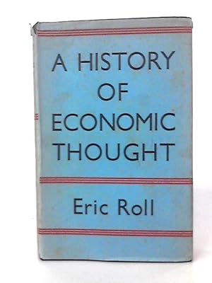 Image du vendeur pour History of Economic Thought mis en vente par World of Rare Books