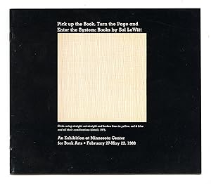 Pick up the book, turn the page and enter the system: books by Sol Lewitt