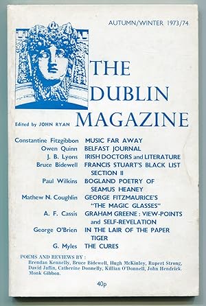 Bild des Verkufers fr The Dublin Magazine (The Dubliner) - Volume 10, Number 3, Autumn/Winter 1973/'74 zum Verkauf von Between the Covers-Rare Books, Inc. ABAA