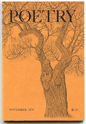 Bild des Verkufers fr Poetry - Volume CXVII, Number 2, November 1970 zum Verkauf von Between the Covers-Rare Books, Inc. ABAA