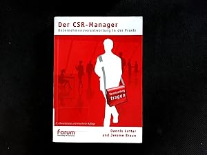 Immagine del venditore per Der CSR-Manager. Unternehmensverantwortung in der Praxis venduto da Antiquariat Bookfarm