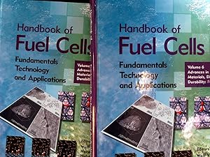 Immagine del venditore per Handbook of fuel cells : advances in electrocatalysis, materials, diagnostics and durability : Volumes 5 & 6. 6 Volume Set / Advances in venduto da Antiquariat Bookfarm