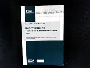 Bild des Verkufers fr Schriftenreihe Tourismus- & Freizeitwirtschaft: Beitrge von Absolventen/innen des MCI Tourismus zu Entrepreneurship, Marketing und Destinationsmanagement. Band 4. zum Verkauf von Antiquariat Bookfarm