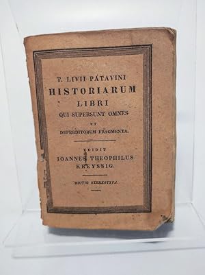 Seller image for Historiarum libri qui supersunt omnes et deperditorum fragmenta. Tomus II. Lib. VII - XXIII. for sale by Antiquariat Bookfarm