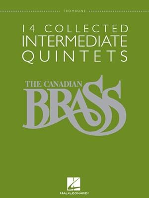 Bild des Verkufers fr 14 Collected Intermediate Quintets: Trombone zum Verkauf von WeBuyBooks