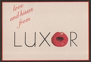 Imagen del vendedor de Rocky Horror Picture Show Hot Red Lips Kiss Luxor Egypt Postcard a la venta por Postcard Finder