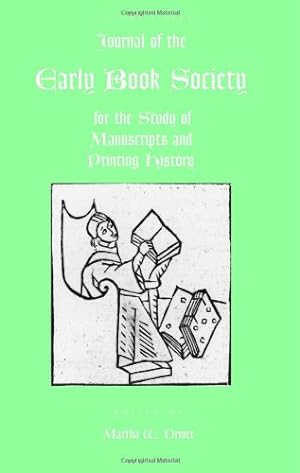 Bild des Verkufers fr Journal of the Early Book Society Vol 8 (Journal of the Early Book Society for the Study of Manuscrip) zum Verkauf von WeBuyBooks