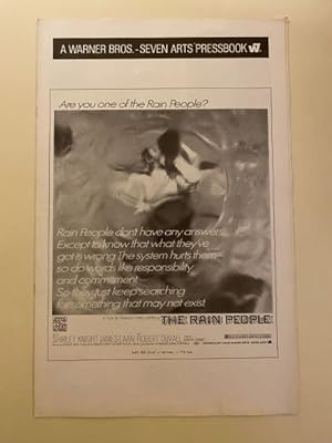 Seller image for The Rain People Pressbook 1969 Shirley Knight, James Caan, Robert Duvall, Scarce! for sale by AcornBooksNH
