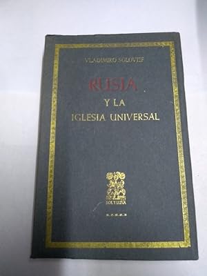 Imagen del vendedor de Rusia y la iglesia universal a la venta por Libros Ambig