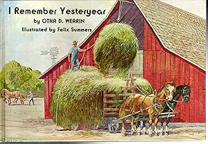 Image du vendeur pour I Remember Yesteryear mis en vente par Dorley House Books, Inc.