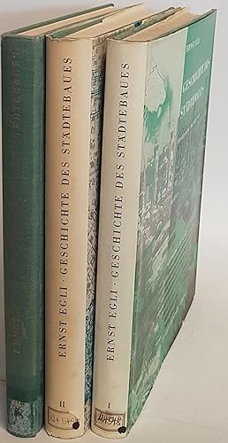 Immagine del venditore per Geschichte des Stdtebaues (3 Bnde KOMPLETT) - Bd.I: Die Alte Welt/ Bd.II: Das Mittelalter/ Bd.III: Die neue Zeit. venduto da books4less (Versandantiquariat Petra Gros GmbH & Co. KG)