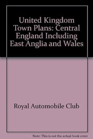 Seller image for United Kingdom Town Plans: Central England Including East Anglia and Wales No. 2 for sale by WeBuyBooks