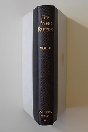 The Byng Papers Vol I. Navy Records Society Vol 68