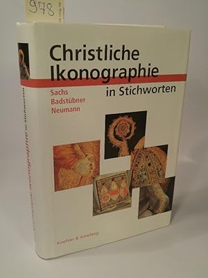 Bild des Verkufers fr Christliche Ikonographie in Stichworten zum Verkauf von ANTIQUARIAT Franke BRUDDENBOOKS