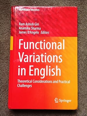 Immagine del venditore per Functional Variations in English: Theoretical Considerations and Practical Challenges venduto da Lacey Books Ltd