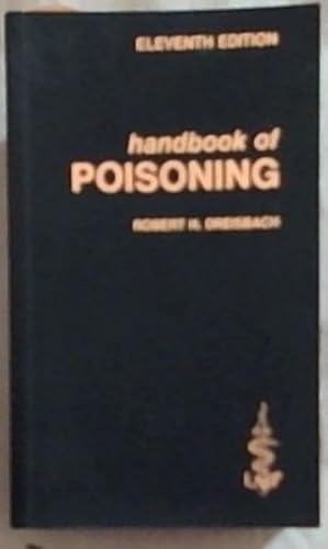 Immagine del venditore per Handbook of Poisoning. 11th Edition venduto da Chapter 1