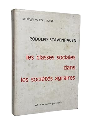 Imagen del vendedor de Les Classes sociales dans les socits agraires a la venta por Librairie Douin