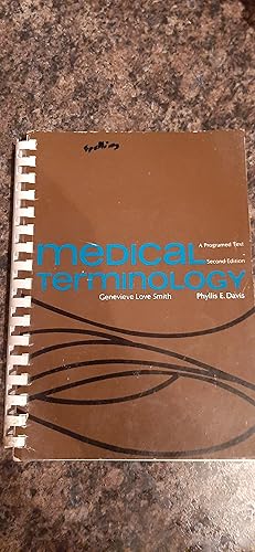 Bild des Verkufers fr Medical Terminology A Programed Text zum Verkauf von Darby Jones