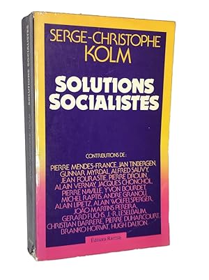 Immagine del venditore per Solutions socialistes :  propos de "La Transition socialiste" venduto da Librairie Douin