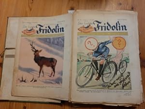 Der Heitere Fridolin. Halbmonatsschrift Fr Sport, Spiel, Spass und Abenteuer. Ca. 10 Hefte aus de...
