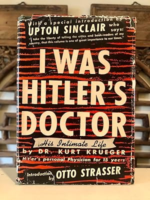 Imagen del vendedor de I Was Hitler's Doctor a la venta por Long Brothers Fine & Rare Books, ABAA