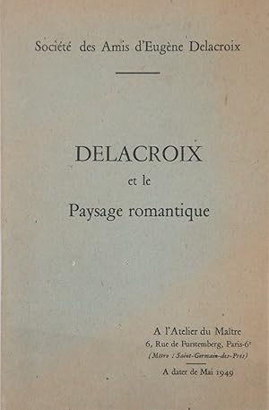 Delacroix et le Paysage romantique